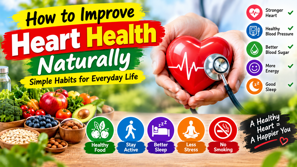 How to Improve Heart Health Naturally: Simple Habits for Everyday Life