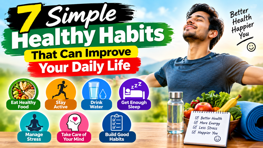 7 Simple Healthy Habits That Can Improve Your Daily Life